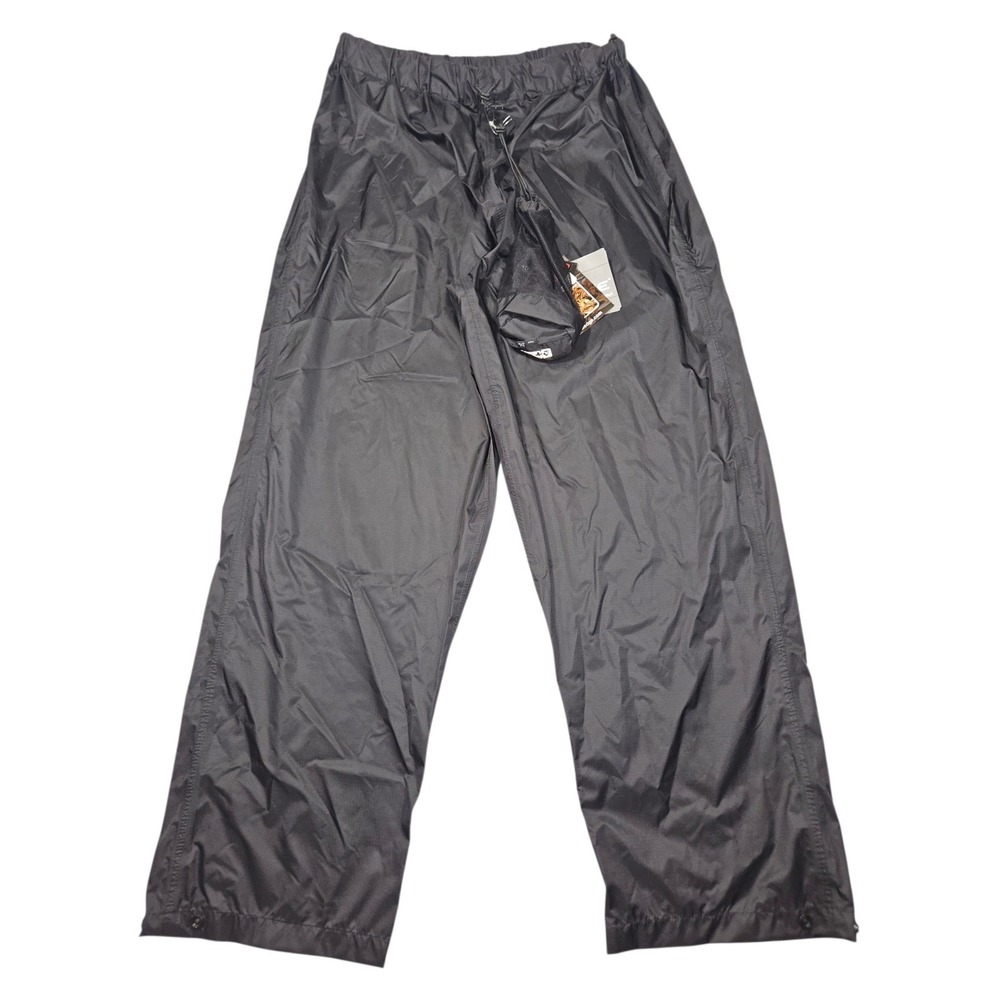 Red Ledge VTG T-Core Waterproof Rain Pants Black Sz 2XL NWT